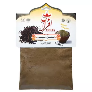 پودر فلفل سیاه افراس 50 گرم