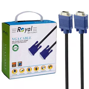 کابل VGA 3+4 طول 30 متر ROYAL