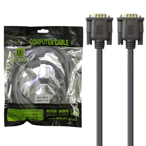کابل VGA 3+2 GRAY VGA UCTECH مدل 2+3 طول 1.5 متر