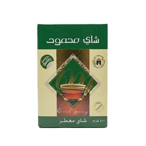 چای سیاه عطری محمود جعبه سبز وزن 450 گرم