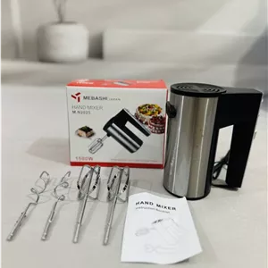 همزن برقی مباشی 5 سرعه 1500 وات استیل