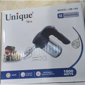 همزن برقی یونیک مدل 189 1800 وات 5 سرعته