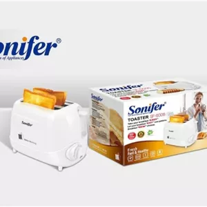 توستر سونیفر SF-6006 700وات، تنظیم حرارت، پلاستیک، قطع خودکار