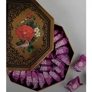 گز لقمه 38% پسته(8 ضلعی)