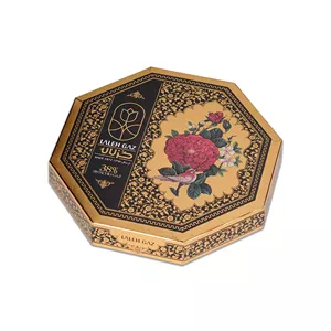 گز لقمه 38% پسته(8 ضلعی)