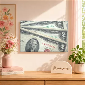 تابلو شاسی پینکمن طرح US دلار - US Dollar کد Jm61