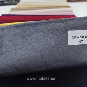 مبل شنی (بین بگ)الیافی. گرد متوسط مخملی با قطر 120 در ارتفاع 70