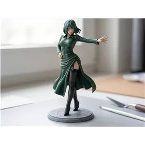 فیگور فوبوکی از انیمه مرد تکمشتی One Punch Man Fubuki