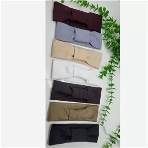 هدبند گره ای تریکو میله ای 