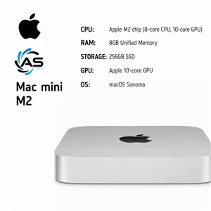 کامپیوتر کوچک اپل مدل Mac mini-M2