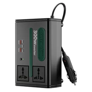 مبدل برق خودرو گرین لاین مدل GC-300 ظرفیت 300 وات