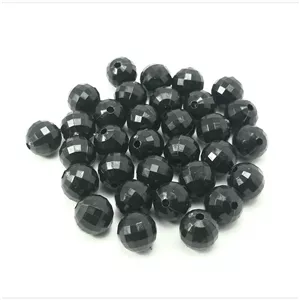 مروارید تراش پلاستیکی مشکی 10 میل(خرازی)
