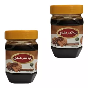 رب تمر هندی 450 گرم بسته دو عددی