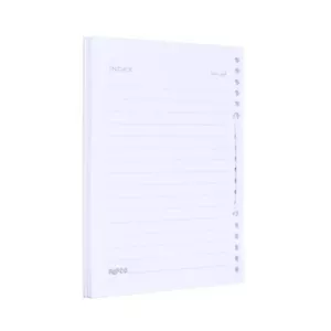 کاغذ کلاسوری پاپکو کد 636 - A5 بسته 200 عددی