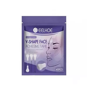 برچسب لیفت نامرئی صورت ایلهو مدل V-SHAPE بسته 40 عددی به همراه 3 کش