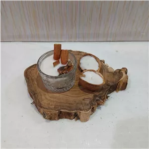 شات شمع دارچینی