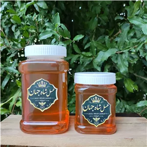 عسل طبیعی کوهستانی 1.5 کیلویی، عسل خالص زنبورستان شاه جهان، مناسب مصرف خانوادگی