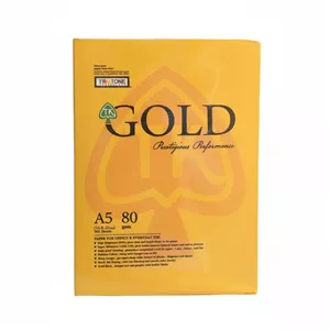 کاغذ A5 گلد مدل 001 بسته 100 عددی