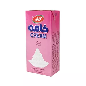 خامه پاکتی 1 لیتری کاله