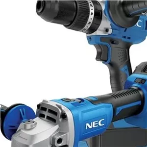 پک دریل و مینی فرز شارژی ان ای سی مدل 2111 NEC