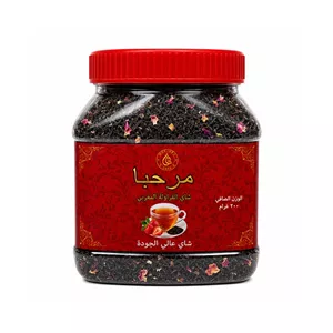 چای توت فرنگی مرحبا وزن 200 گرم