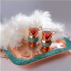 سینی فیروزه کوب