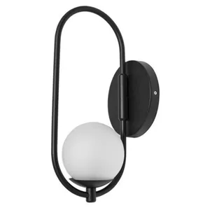 دیوارکوب مدرن شیک فلزی تک شعله حبابی D115