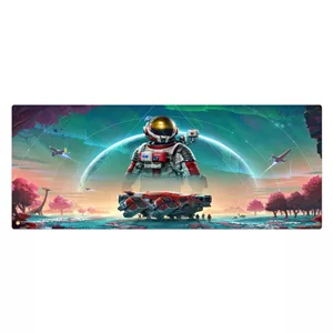 ماوس پد هومرو مدل HX537 طرح بازی No Mans Sky سایز 40x100 سانتیمتر - با بهترین کیفیت