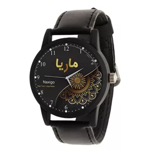 ساعت مچی عقربه ای ناکسیگو مدل اسم ماریا کد LF19772 - با بهترین کیفیت