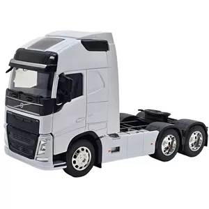 ماکت ماشین ناب سل مدل تریلی اسکانیا ولی فلزی 10چرخ کد SCALE 1:32 WELLY TRANSPORTER SCANIA V8 R730
