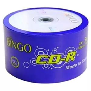 سی دی بینگو Bingo گرید AAA (پک50 تایی کشور تایوان)