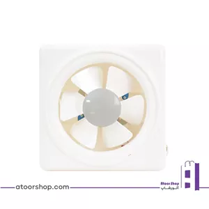 هواکش خانگی لوکس 30 سانت دمنده با دمپر دستیفن دریچه دار با کلید VSG-30C4S