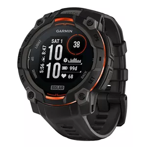 ساعت هوشمند 45 میلیمتری گارمین مدل Instinct 3 Solar با بند سیلیکونی