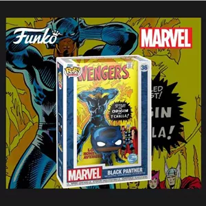فانکو پاپ پک کامیک بلک پانتر مارول funko pop comic black punter marvel 36
