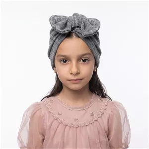 توربان پاپیونی دخترانه آنغوره سایز 46 تا 52 مناسب 5 تا 8 سال