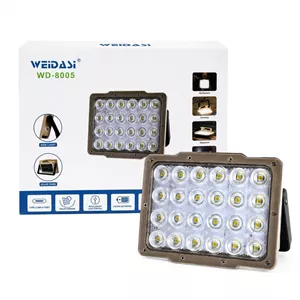 پروژکتور خورشیدی شارژی ویداسی مدل WD-8005 مناسب کمپینگ و فضای باز