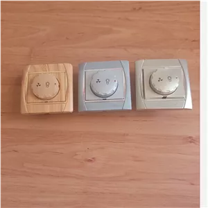 کلید دیمر آسیا مدل سیلور دردورنگ بژ وچوب