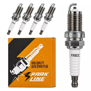 شمع پایه کوتاه نیکلی اسپارک لاین مدل FR8DC بسته 4 عددی