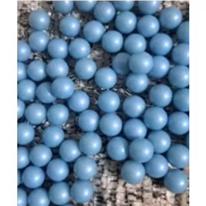 مروارید سایز 8 آبی فیروزه ای بسته 100تایی