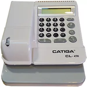 دستگاه پرفراژ چک کاتیگا مدل Catiga CL-458 ا Catiga CL-458 Check Perforator