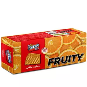 ستاک بیسکوییت فروتی با طعم پرتقال جعبه 550 گرمی