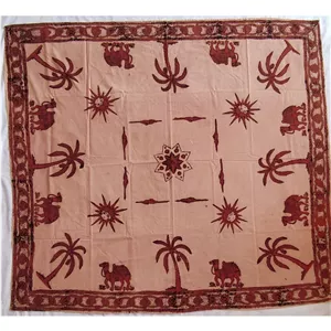 سفره رومیزی طرح خورشید وابر