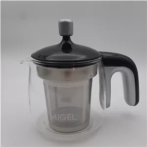 قوری چایساز میگل مشکی نقره ای مدل TS 070