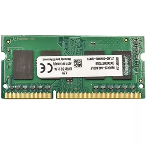رم لپ تاپ کینگستون مدلDDR3 1600S MHz CL11 ظرفیت 4 گیگابایت