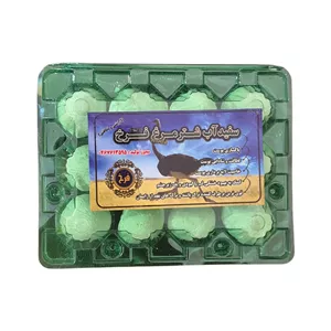 سفیداب فرخ مدل شتر مرغ بسته 12 عددی