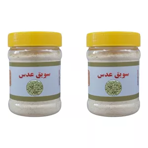 سویق عدس - 250 گرم بسته دو عددی