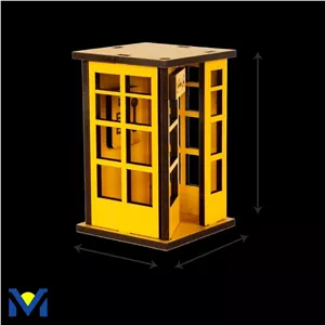 باجه تلفن ماکت مجتبی