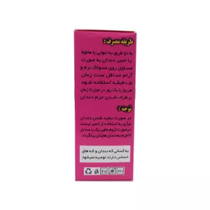 خمیر جرم گیر دندان کیمیا مدل K01 وزن 45 گرم مجموعه 2 عددی 