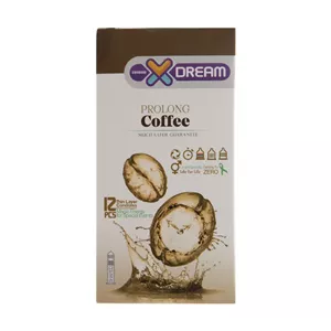 کاندوم ایکس دریم مدل Coffee بسته 12 عددی