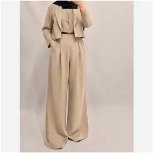 ست کت و اورال زنانه نانسی جنس مازراتی درجه یک